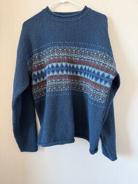 Etchings Vintage Wool Blend L Sweater